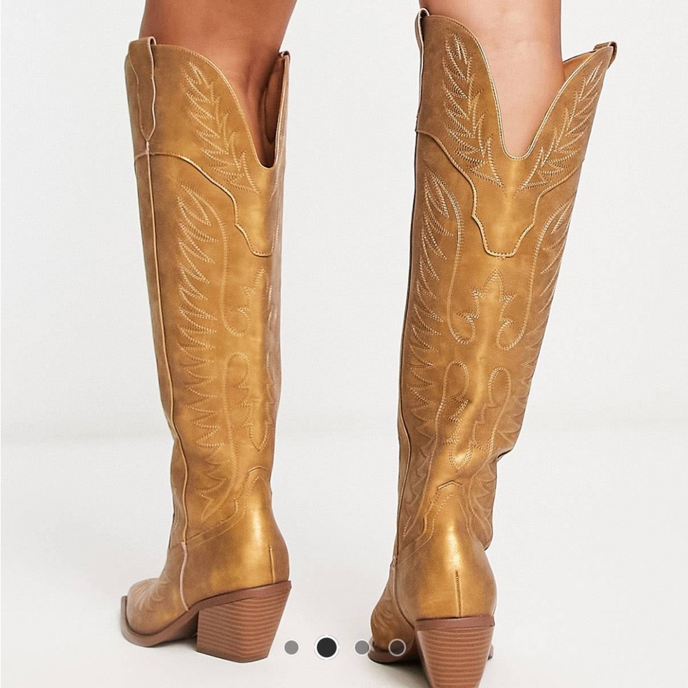 ASOS Cowboy Boots *WIDE FIT*